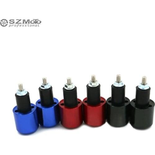 For YAMAHA SUZUKI GSXR 600/750 2004-2016 GSXR1000 Handlebar Grips Motorcycle Accessories Bar Ends Hand Grip plug Slider Caps End