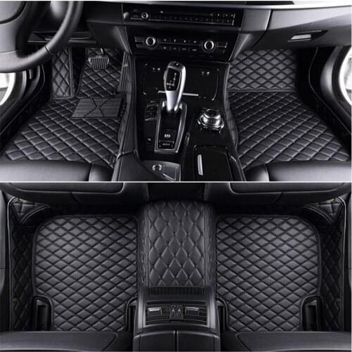 Custom 5 Seat car floor mats for tesla model 3 Model S Model X all models car mats auto accessories