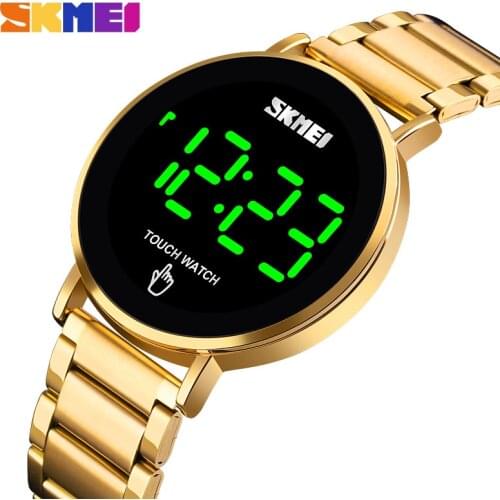 Casual Watches Men touch screen Steel Mens Watches Top Brand Luxury Clock Male LED Digital Watch Men Relogio Masculino SKMEI