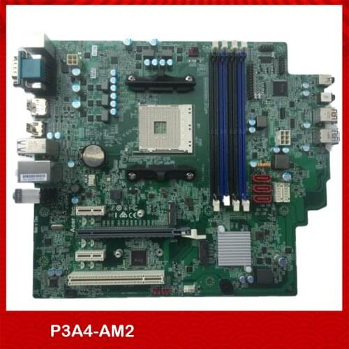 Working Desktop Motherboard for Acer for P3A4-AM2 A320 AM4 Fully Tested, Good quality
