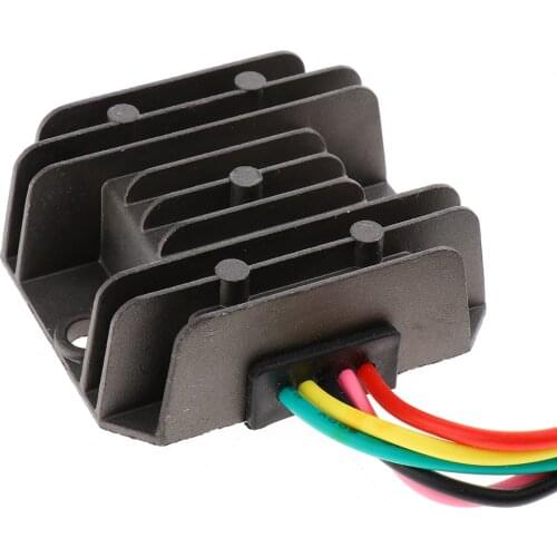 5 Pins Wired Motorcycle Rectifier Voltage Regulator 4A 35W for FXD 125