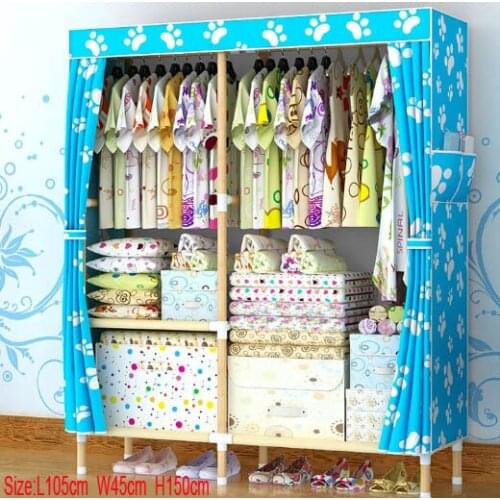 Factory Price Solid Wood Wardrobe length 105 cm