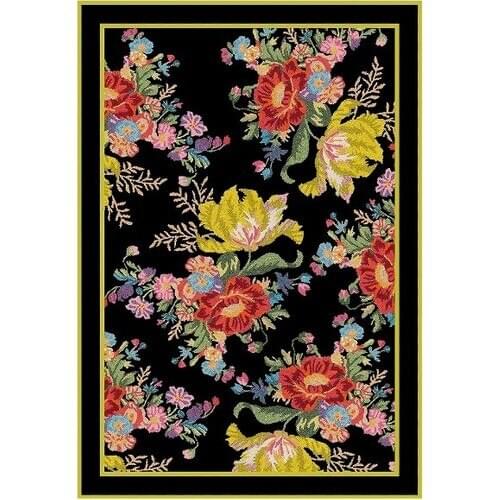 Patterned Woven Based Non-Slip Decorative Rug home beautiful and special rug for smart consumer