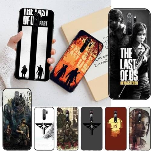 YJZFDYRM The Last of Us 2 Soft Rubber Phone Cover for Redmi Note 9 8 8T 8A 7 6 6A Go Pro Max Redmi 9 K20