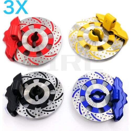 3sets 1/7 TRAXXAS UDR GRC Aluminum Wheel Hex Hub Brake Disc + Caliper disc for Traxxas UDR AL 7075