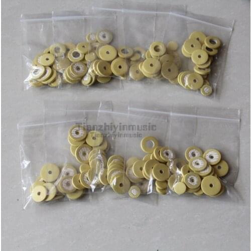 5ste 16 Hole flute leather sound hole mat flute sheepskin Band Accessories 5ste 17 Hole flute leather sound hole mat flute