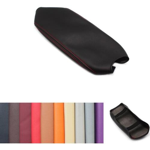 Car Center Armrest Box / Door Handle Panel Microfiber Leather Trim Cover For Honda Civic 9th Gen 2012 2013 2014 2015
