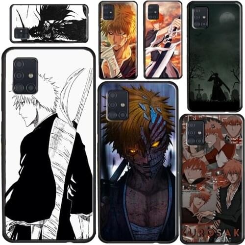 Bleach Ichigo Kurosaki Cover For Samsung A52 A72 A12 A32 A42 A51 A71 A41 A31 A11 A21S A20e A50 A70 A40 A20S Case