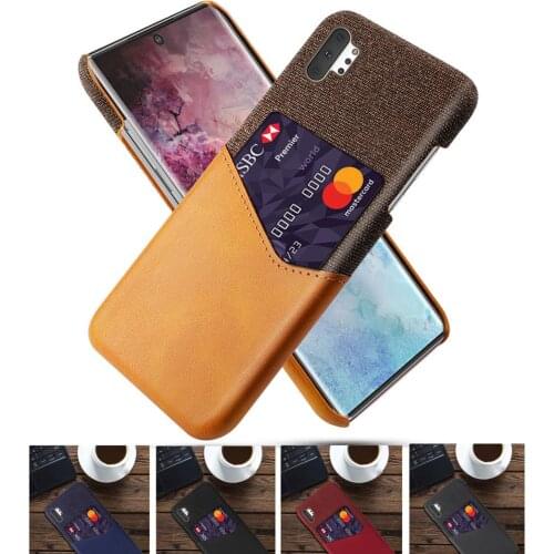 Business Leather Case for Samsung Note 10+ 5G Note10 Slim Card Slots Cases For Samsung Note 10 Note 10plus Note 10 Plus Fundas