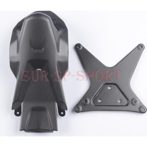 Number Plate Holder Cowl Fairing For Ducati Multistrada 1200 1260 2017 2019 Carbon Fiber 100