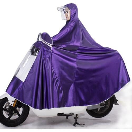 Electric car raincoat poncho motorcycle increase thickening adult men and women raincoat single battery car riding raincoat