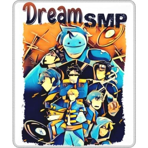 Dream SMP Team Amazing Mouse Pad Tubbo Gamer Lockedge MousePad Natural Rubber PC Table Decoration Cover