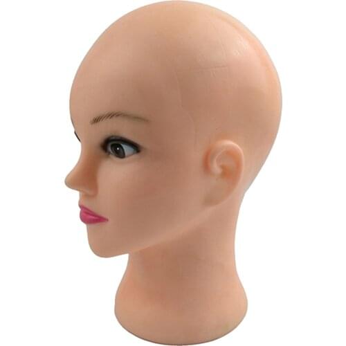 Train Head Mannequin Doll Head Makeup Wig Hairdressing Manikin Multi-purpose
