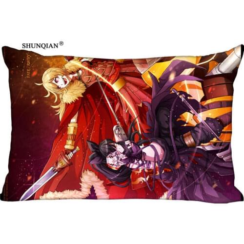 New Fate Zero Pillow Case Custom Wedding Pillowcase Cover Cases Gift Zippered Rectangle Pillow Case