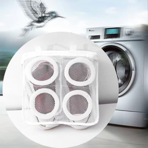 Lazy Shoes Washing Bags Storage Machine Special Care Washing Shoe Hanging Bag Household Mesh Bag Anti-deformation