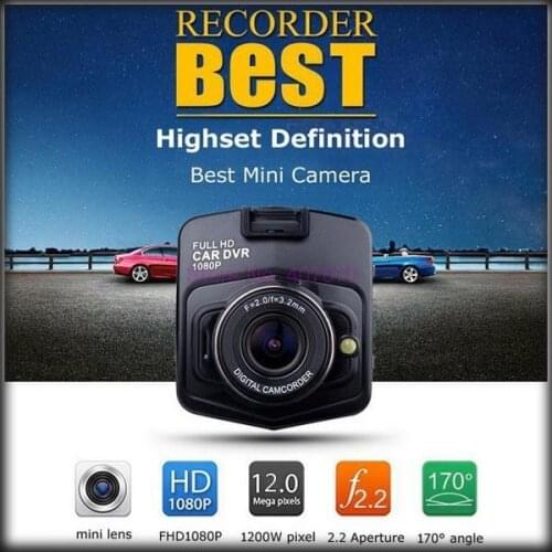 By dhl or ems 100pcs Novatek 96650 Mini Car Camera DVR Recorder + 170 Wide Angle Video Camcorder WDR Full HD 1080P Night Vision
