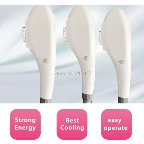 Real sapphire crystal IPL/SHR handle/handpiece with connector