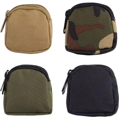 2021 New Molle Pouch Camping Military EDC Waist Bag Functional Belt Bag Key Coin Holder