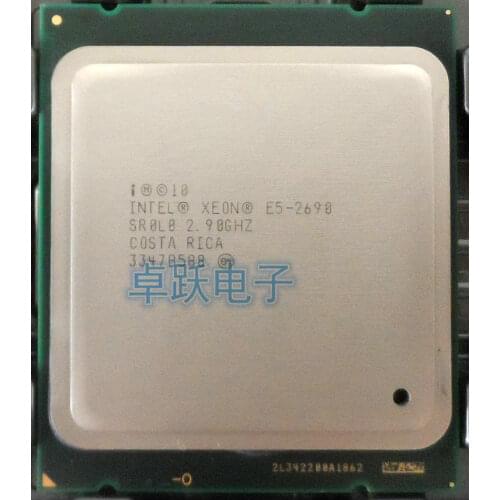 Original Intel Xeon Processor E5-2690 E5 2690 Eight Core 2.9G SROL0 C2 LGA2011 CPU 100% working properly Desktop Processor