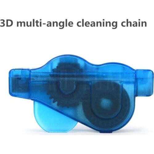 Portable Bicycle Chain Cleaner Bike Clean Machine Brushes Mountain Road Bike Cycling Cleaning Kit Outdoor Sports Wash Tools