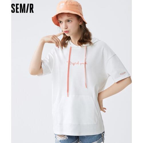 Женские футболки с капюшоном Semir China At AliExpress