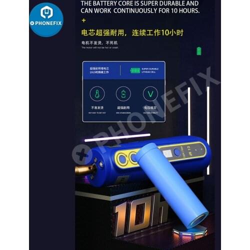 MECHANIC IR10 PRO OCA Glue Remover Phone LCD Screen Hard Gel Remover Cutter Degumming Cutter Dry Glue Polisher Rechargeable