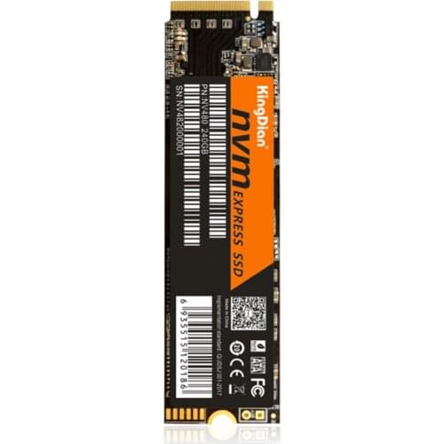 KingDian SSD M2 NVME SSD M.2 2280 PCIE NVMe Disk 120GB 240GB 22*80mm HD SSD 120G Internal Solid State Drive Hard Disk For Laptop
