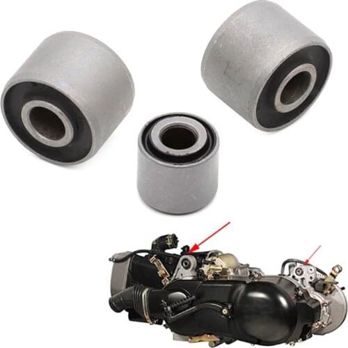 3PCS PERFORMANCE CRANKCASE BUSHING SET For GY6 Engine mount bushing