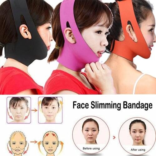Women Facial Slimming Strap Double Chin Face lift Bandage Belt slimmer