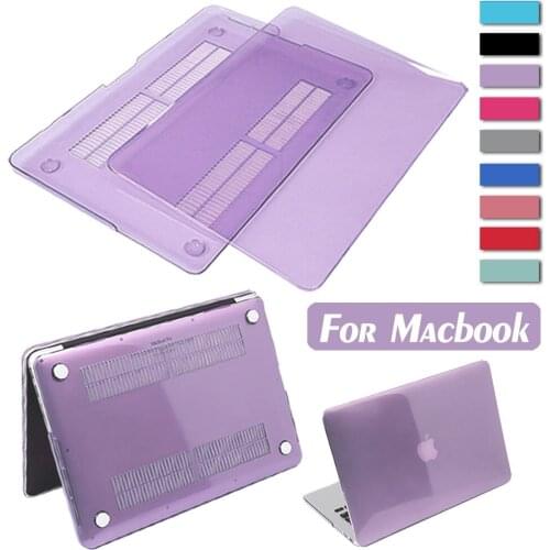 Crystal laptop Hard Case Shell Keyboard Cover Only For Apple MacBook Air 13 (A1369 & A1466, Older Version 2010-2017 Release)