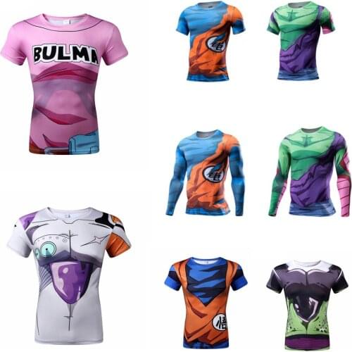 2021 Mens Fitness Tee Cosplay Anime character Costume Cosplay Sports Compression T-Shirts New My Hero Academia T Shirt