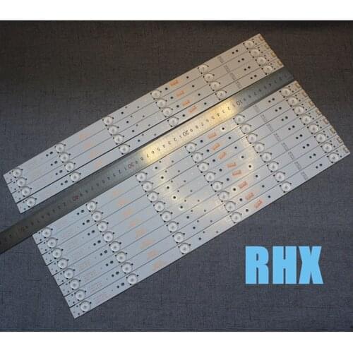 24Pieces/lot for Skyworth 50E6000 lamp strip 5800-W50002-0P00 with screen V500DK2-QS1 1PCS= 6 lamp