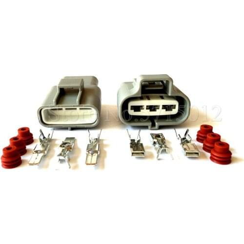 3 Hole Automotive Electric Fan Control Connector 6189-0165 6188-0129 For Toyota Carola Corolla Camry