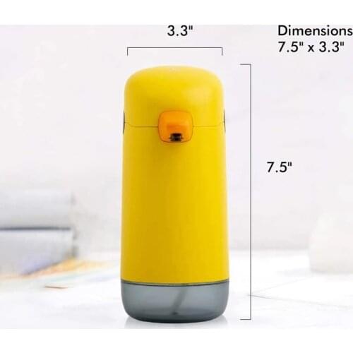 Non-contact Soap Dispenser for Bathroom and Kitchen with Small Yellow Duck Automatic Soap Dispenser with Infrared SensorElectric