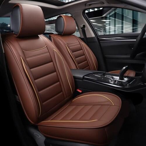 PU Leather Auto Car Seat Covers Fit for Mercedes Benz A C W204 W205 E W211 W212 W213 S class CLA GLC ML GLE GL car Seat Cushion
