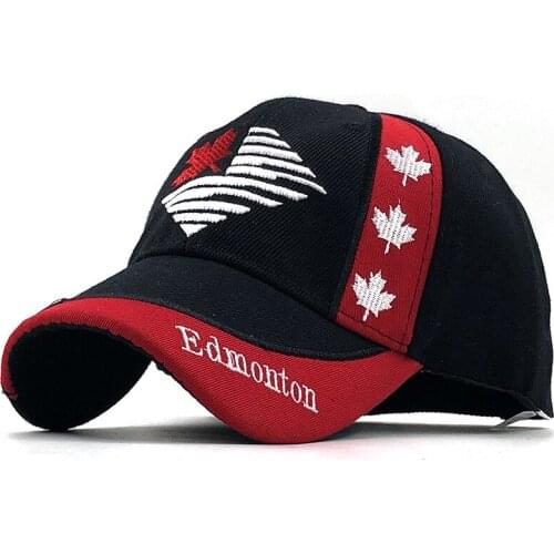 Classics Canada Flag Women Men Outdoor Fishing Golf Embroidery Baseball Cap Fashion Street Snapback Bone Women Men Caps