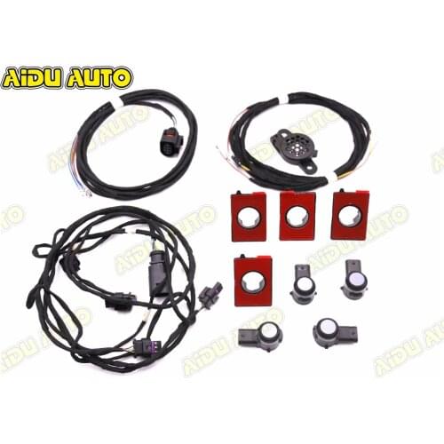 PDC Parking OPS System UPGRADE KIT Wire cable Harness USE For Audi A4 B8.5 PA