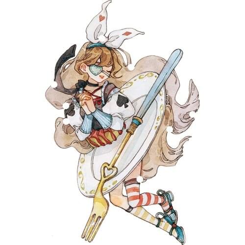 Fairy Wonderland Mystery Girls Animal Washi Tapes Bullet Journal Masking Tape Adhesive Tape DIY Scrapbooking Washi Stickers