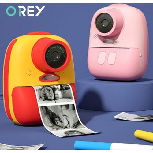 Mini Portable Childrens Instant Camera Toy For Kids Photo Video Digital Camera Baby Birthday Gift Photographic Thermal Camera