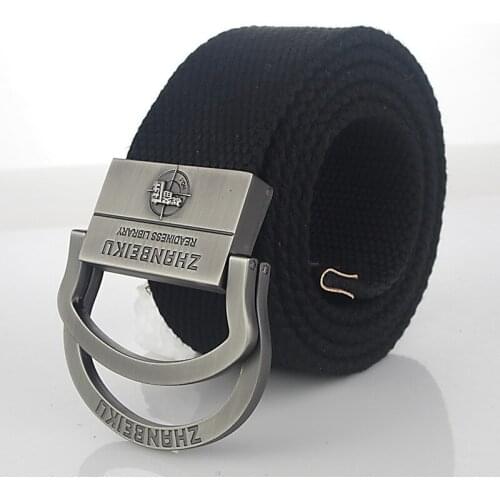 Fashion Mens tactical Military Canvas belt Body Width 3.8CM Thickness 4MM Length 110-140 CM For women High quality Boutique