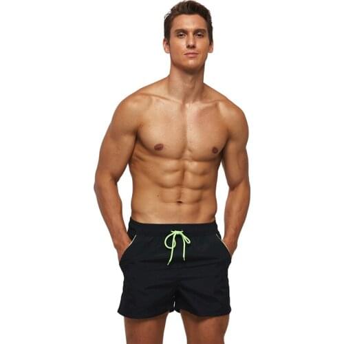 100% Nylon Mens 5" Short Swim Trunks Quick Dry Swim Shorts with Zipper Pockets Beach Sports Wear