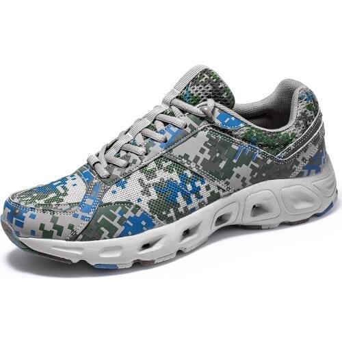 2021 NEW Mens Hiking Shoes Outdoor Casual Waterproof Non-slip Creek Shoes (Size 38-46)