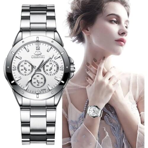 New Women Watches Ladies Watch Clock Women Watches Luxury Stainless Steel Quartz Watch Women Relogio Feminino Montre Femme 2021