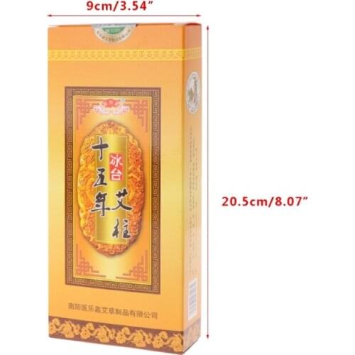 Fifteen Years Aging Moxa Roll Stick Chinese Moxibustion Acupuncture Therapy New C1FF
