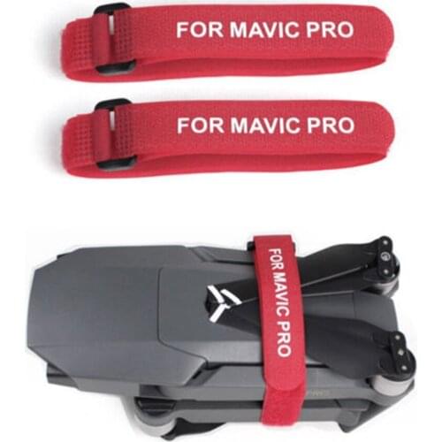 Propeller Blade Tape Straps Holder For DJI Mavic Pro Mavic AIR Motor Blade Fixing Belt Hook Loop Cable Cord Ties Drone accessory
