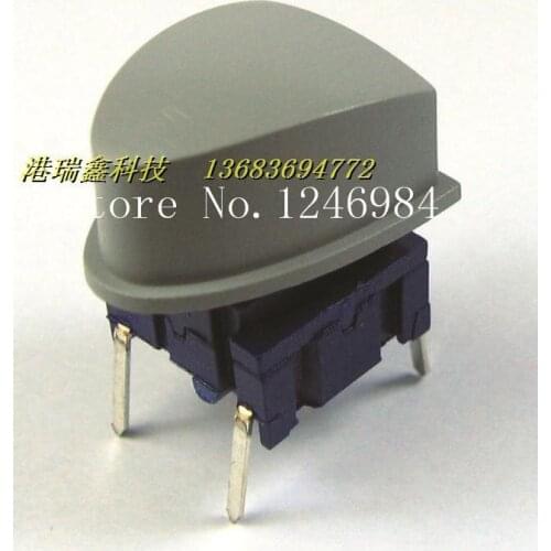 [SA]Denmark MEC gray button switch reset switch micro switch 3FTL6 + 1V 03--50pcs/lot