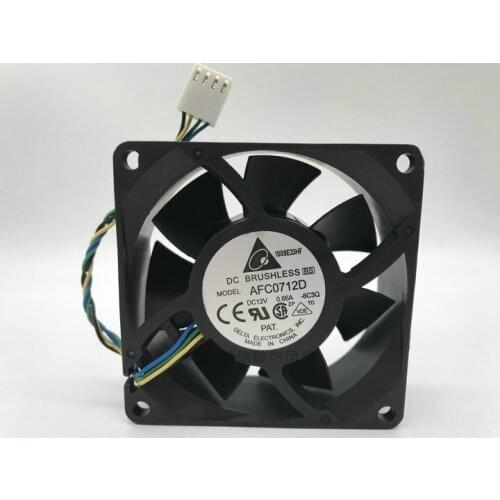 Delta Electronics AFC0712D 8C3Q Server Cooling Fan DC 12V 0.66A 70x70x25mm 4-wire
