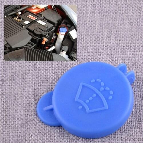Blue Car Windscreen Washer Bottle Cap Cover 1488251 Fit For Ford Fiesta MK6 2001 2002 2003 2004 2005 2006 2007 2008 2S61 17632AD