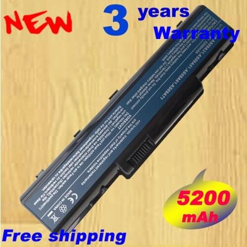 5200mAh 6 Cell Replacement Battery for Acer Aspire AS09A41 AS09A51 AS09A56 AS09A61