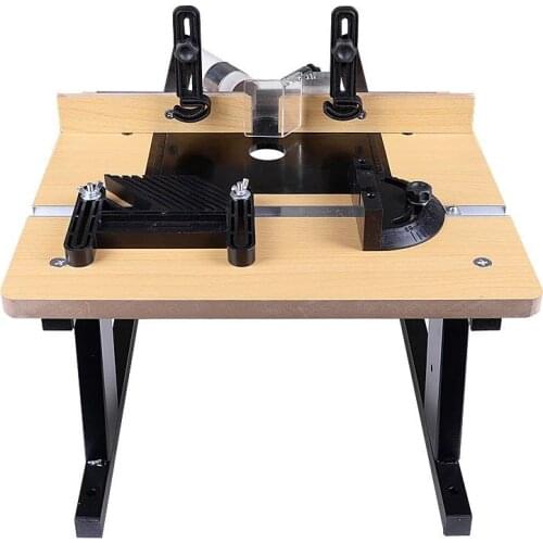 Universal Mini Electric Router Flip Table Multifunctional Woodworking Workbench for Wood Trimming Engraving Milling Machine